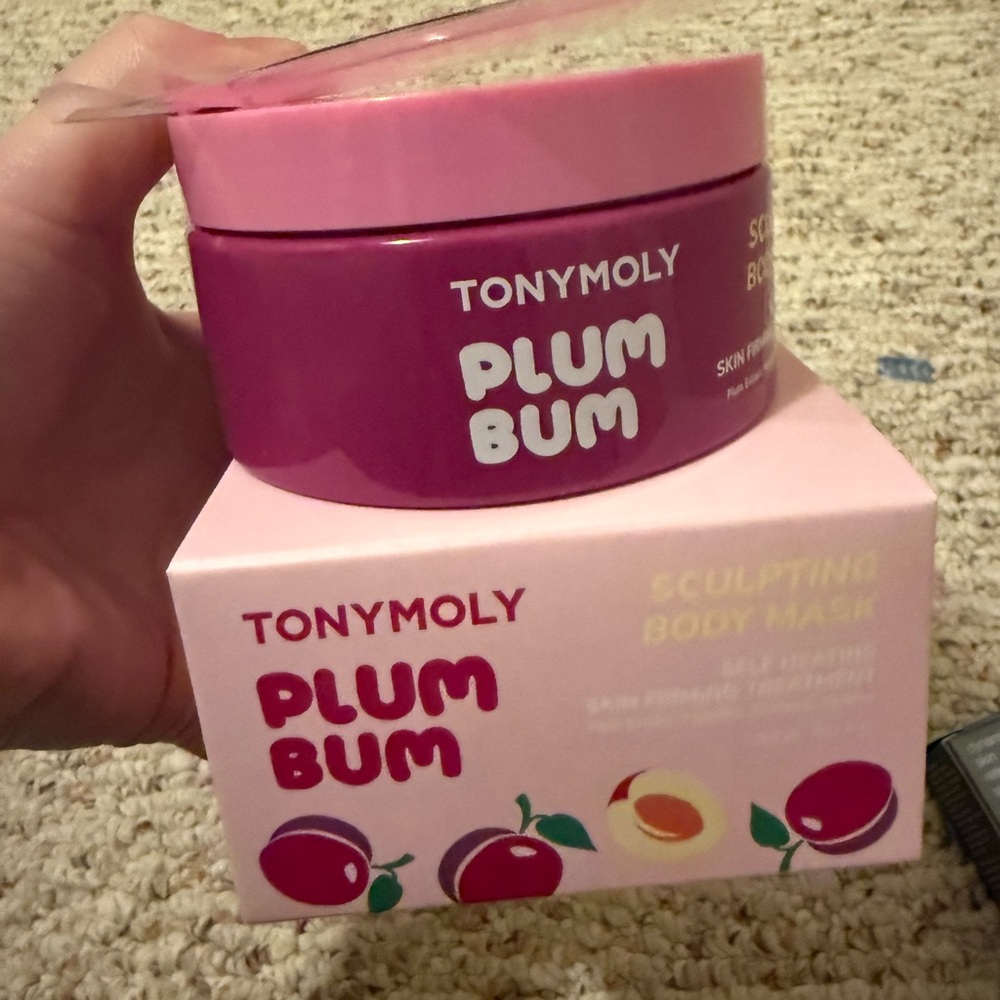 TONYMOLY Plum Bum Sculpting Body Mask
